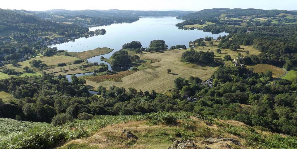 Lake Windermere from Todd Crag