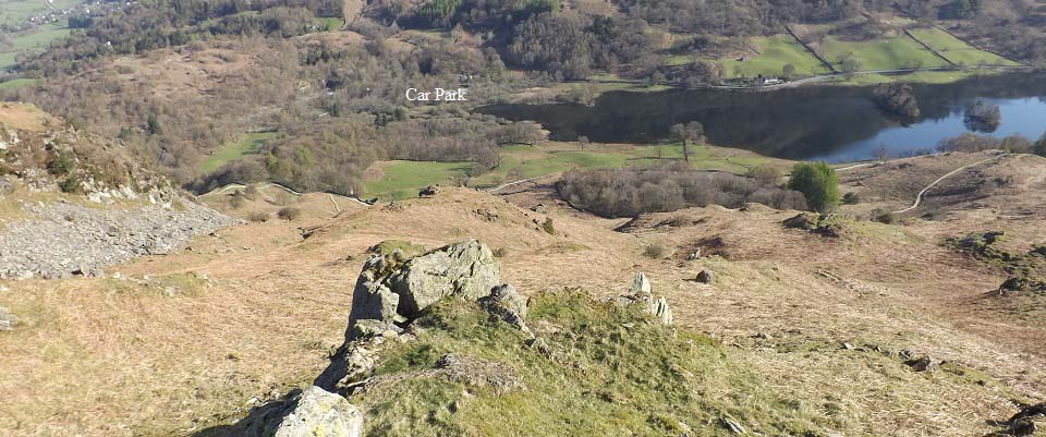 Loughrigg Fell east side image