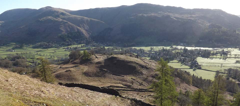 Grasmere from fells image