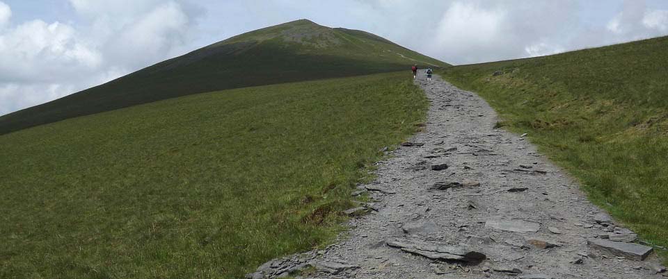 Skiddaw south route image