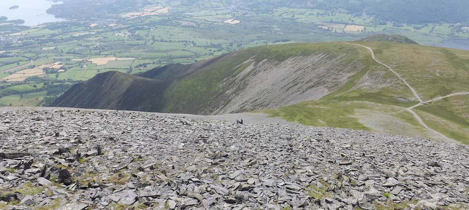Skiddaw Millbeck route image